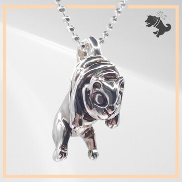 首肉もりもりネコ シルバーネックレス 猫 ネコ ねこ 動物 アニマル ペット シルバーアクセサリー シルバー925 箱