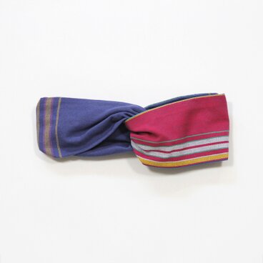 淡い彩り、優しい風合い。キコイのヘアターバン 幅広 ふっくら ボリューム ヘアターバン