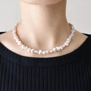 【14kgf】ケシパール一連ネックレス