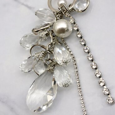 キラキラ光雫チャーム　透明