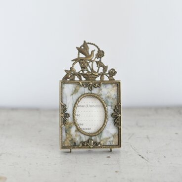 鳥とお花のフォトフレーム