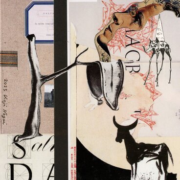 丑年02-Koji Nagai’s collage series in 十二支