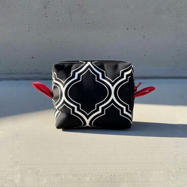 ミニミニポーチ/モノトーン・モロッカン/化粧・メイク・小物入れ・サニタリー/沢山入るポーチ