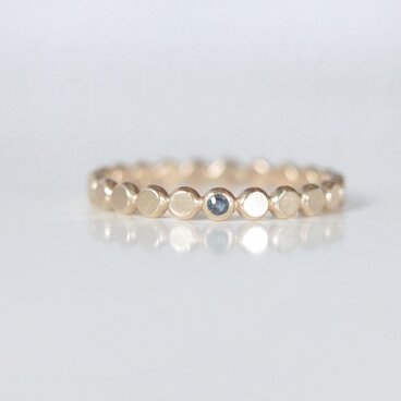 アレキサンドライト ドットリング 14kgf ピンキーリング対応 ご褒美 ギフト 重ねづけ 6月誕生石