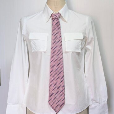 着物リメイク　ネクタイ