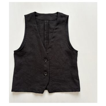 ベルギーリネンのベスト