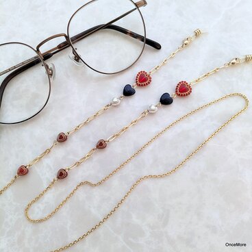 グラスコード（トリコロールのハート）