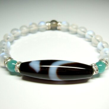 白蛇天珠/エメラルド