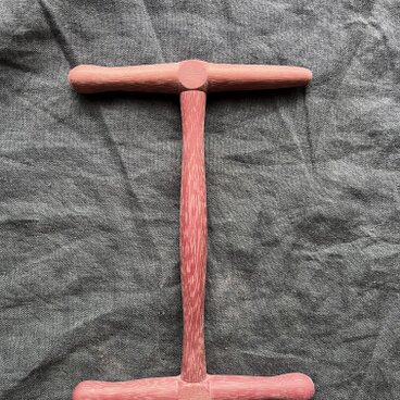 二ディノディ・かかし(小)  パープルハート