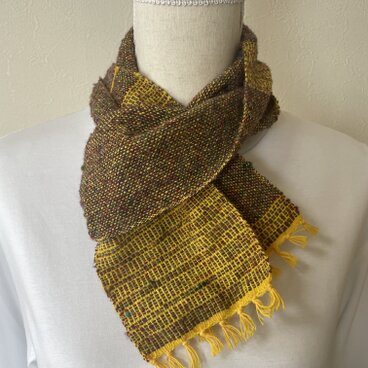 キーマカレーのミニマフラー