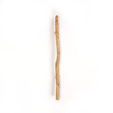 【温泉流木】なめらか形状と大胆模様の柿渋流木ドアハンドル・手すり 木製 自然木 流木インテリア