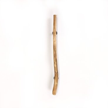 【温泉流木】幻想的な色素模様の柿渋流木ドアハンドル・手すり 木製 自然木 流木インテリア