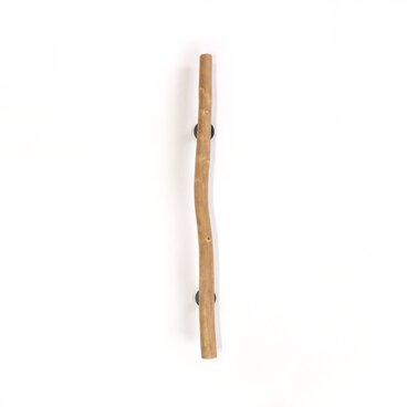 【温泉流木】色彩落ち着く柿渋塗り細身流木のドアハンドル・手すり 木製 自然木 流木インテリア