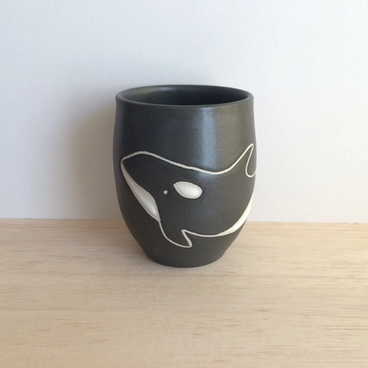 フリーカップ（シャチ）