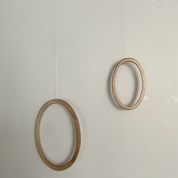 輪っか　飾り　ゆらゆら　大小バラバラセット