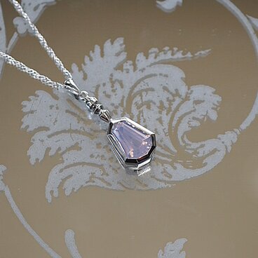 SV　宝石の小瓶　スコロライト①　ペンダント＜ヘッドのみ＞