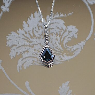 SV　宝石の小瓶　ロンドンブルートパーズ②　ペンダント＜ヘッドのみ＞