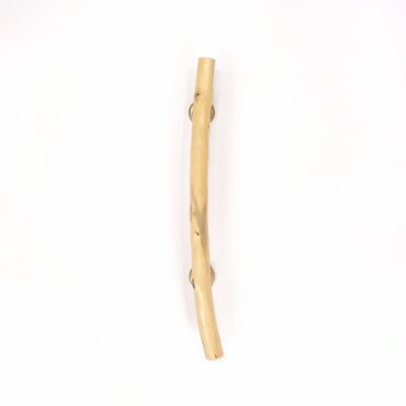 【温泉流木】ツヤ肌ゆるいカーブのスリム流木ドアハンドル・手すり 木製 自然木 流木インテリア