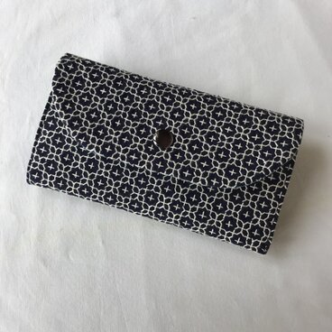 「刺し子」コンパクト長財布