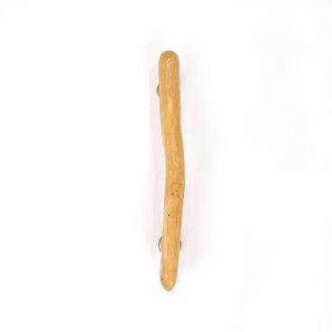 【温泉流木】先丸ゆるく曲がるクッキリ色の流木ドアハンドル・手すり 木製 自然木 流木インテリア