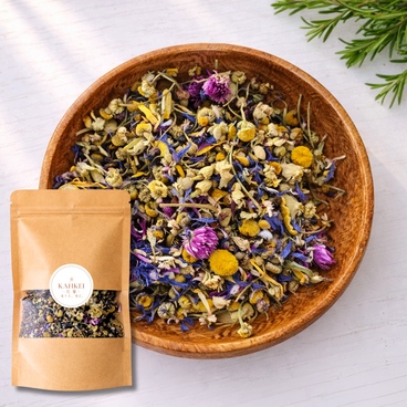 風のやすらぎ｜ミント×カモミール×ルイボスの花茶｜ノンカフェイン｜深呼吸の一杯｜茶葉カスタム対応｜KAHKEI 花馨