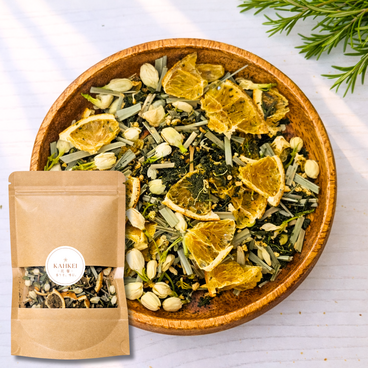 冬灯｜冬季限定｜ジャスミン×緑茶×オレンジの花茶｜冬に寄り添う一杯｜冬季限定｜KAHKEI 花馨