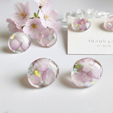 SAKURA – 淡き夢　サージカルステンレス　金属アレルギー対応