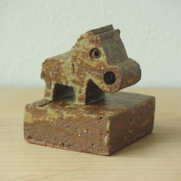 2026年 令和8年 干支　午　青鼡釉　十二支