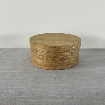 #2 ナラ　シェイカーボックス　ラウンド（円）