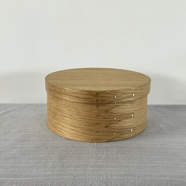 #3 ナラ　シェイカーボックス　ラウンド（円）