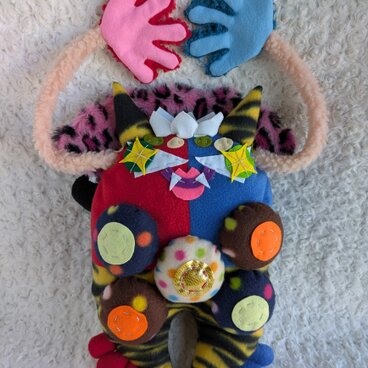 【受注製作】節分のだきまくら『鬼おっぱいまん』