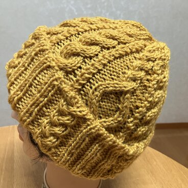 ワッチキャップ(手編み)