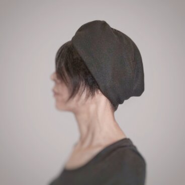 ドレスターバン　黒　送料無料