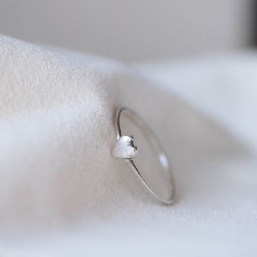 シルバーリング heart