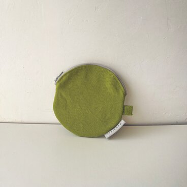 まるポーチ/キミドリ