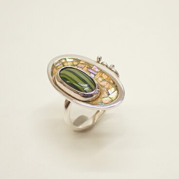 蒔絵リング ”早朝の時間”