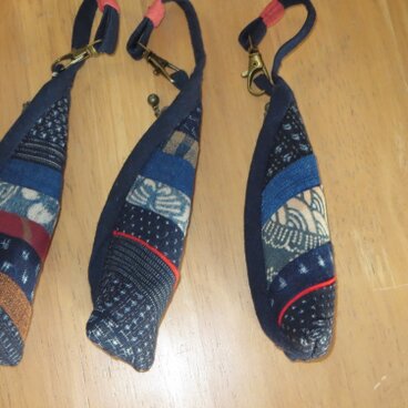 古布パッチ小銭入れ