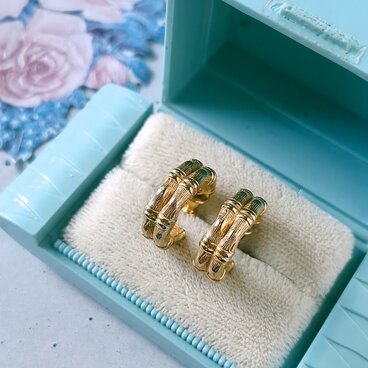 《MONET》 double bamboo モネ ヴィンテージピアス