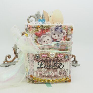 くまちゃん♡おすそ分けファイル♡ジャンクジャーナル♡コラージュ♡BOOKタイプ