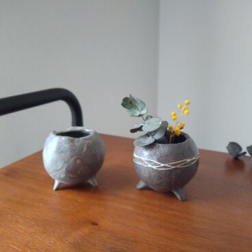 まるこ　2つ（白線入りとマーブル）