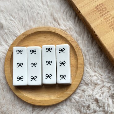 リボン　箸置き 4つ