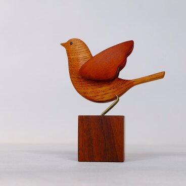 ハミングバード　オーク材（着色）