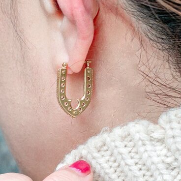 Rivet U Arch  /馬蹄ピアス《送料無料》/両耳用