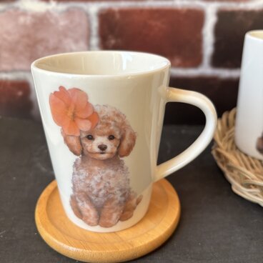 トイプードル　マグカップ　200cc