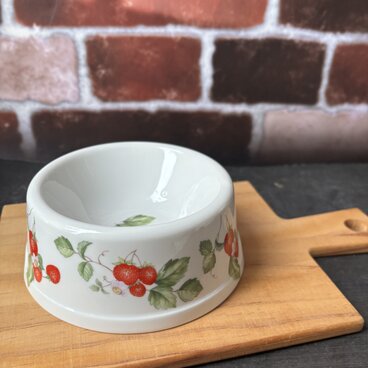 いちご　ペットフードボウル