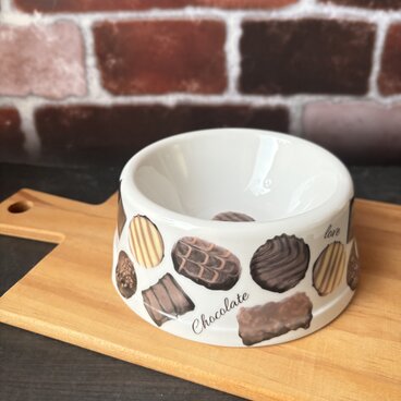 チョコ　ペットフードボウル