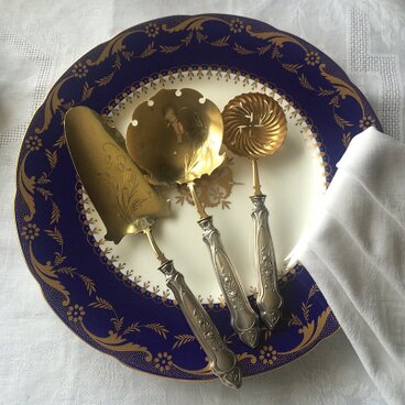 ミニャルディーズ シルバー デザートサーバー3本セット 11TWe9