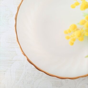 Anchor Hocking｜Suburhia｜アンカーホッキング｜サバービア｜ミルクガラス｜ボウル｜ヴィンテージ｜アメリカ