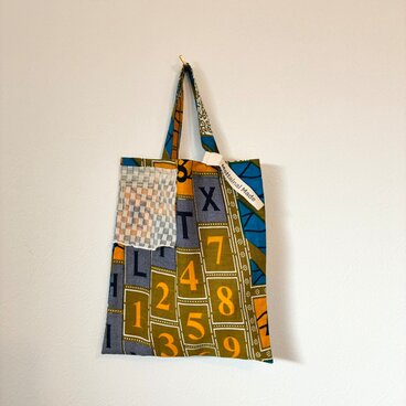 Tote bag　S　-alphabet-