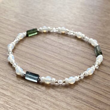 ブルーグリーン トルマリン ブレスレット